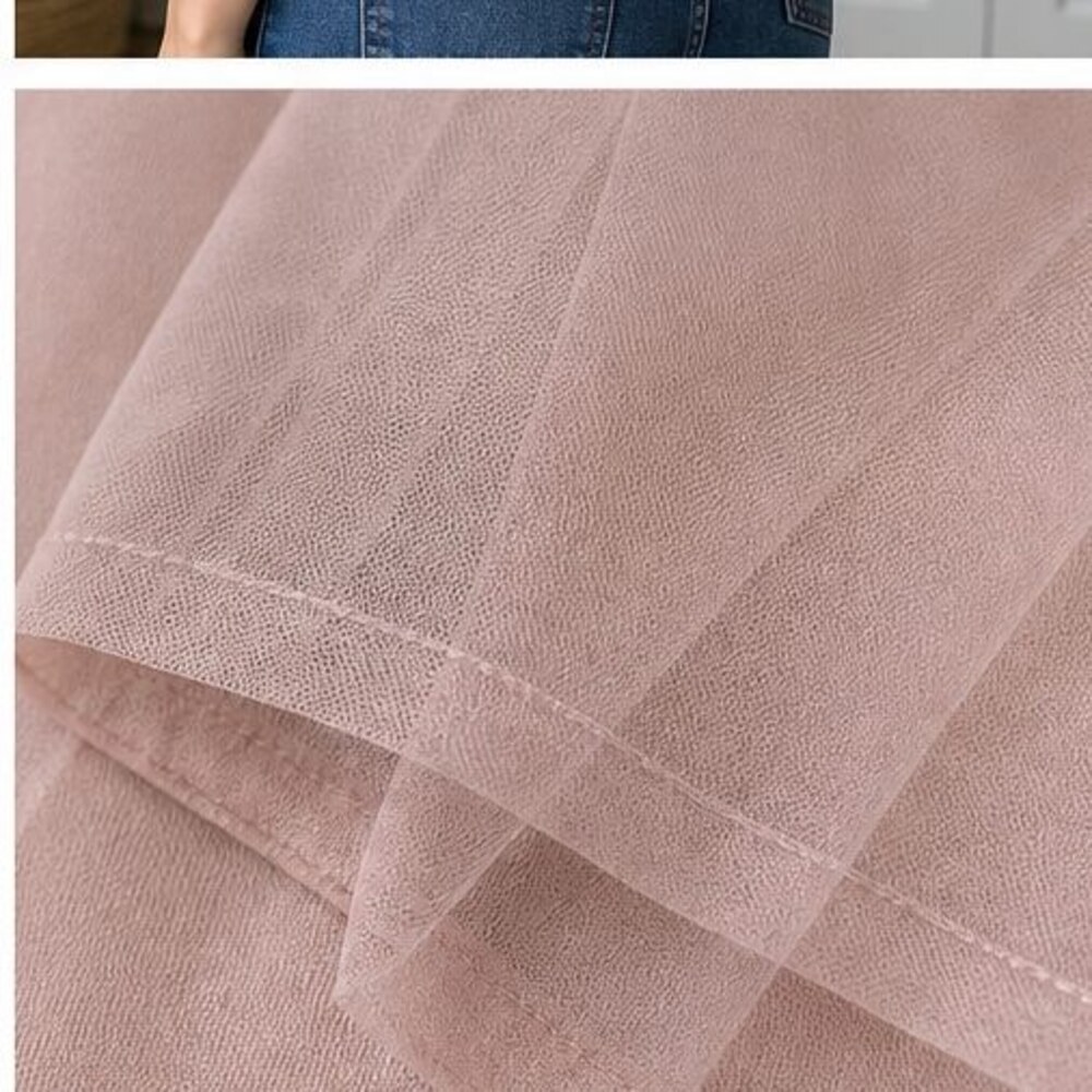 Blush Ruffle Blouse - Picture 6 of 6